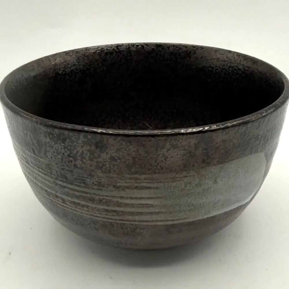 2 Japanese Chawan Matcha Bowls Tea Ceremony Rice Soup Bowls Art Studio Pottery
